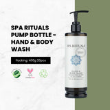 Spa Rituals Pump Bottle - Hand & Body Wash 13.5oz, 400g