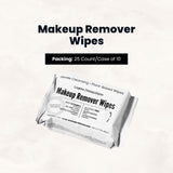 Makeup Remover Wipes - 25/pack