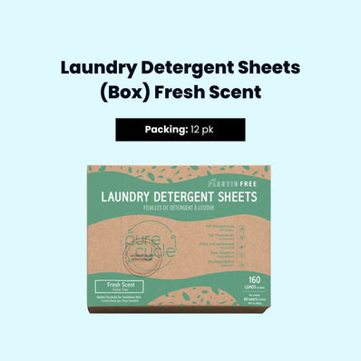 PURE-CYCLE, Laundry Detergent Sheets - Fresh Scent