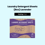 PURE-CYCLE, Laundry Detergent Sheets - Lavender
