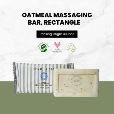 Massage Bar Rectangle 1.2oz Mix of Garden Flowers Herbs and Fruits