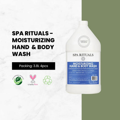 Spa Rituals Moisturizing Hand  & Body Wash 1 Gallon, 3.8L