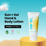 Sun+Sol Hand & Body Lotion 0.7oz, 20ml