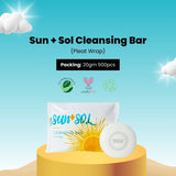 Sun+Sol Cleansing Bar, Round 0.7oz, 20g
