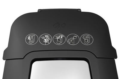 Hamilton Beach Coffee Maker Deluxe Single Serve , Drip Tray with full indicator, Auto Shut Off, Compatible with K-Cup packs