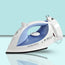 Hamilton Beach Mid Size Steam/Spray Iron w/ Retractable Cord, Position Sensing Auto Shut Off, Blue/White