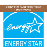 Hamilton Beach 3.2 cu. Ft. Refrigerator, Energy Star, 3 glass shelves, rev.door, leveling ft.