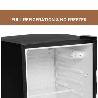 Hamilton Beach 2.5 cu. Ft. Refrigerator, Energy Star, 2 glass adj. shelves, rev.door, leveling ft.