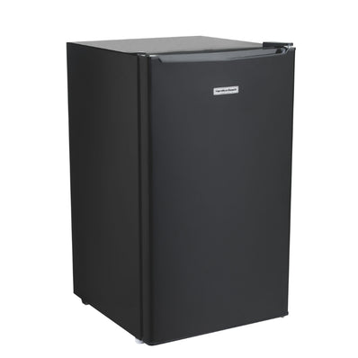 Hamilton Beach 3.2 cu. Ft. Refrigerator, Energy Star, 3 glass shelves, rev.door, leveling ft.