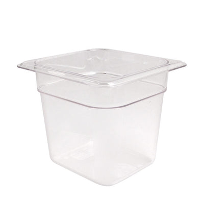 Camwear Food Pan Sixth Size Clear 6" each