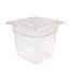 Camwear Food Pan Sixth Size Clear 6