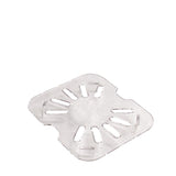 Food Pan Drain Shelf Sixth Size Clear each
