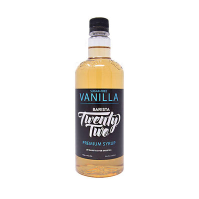 Barista 22 Vanilla Sugar Free Syrup 750 ml