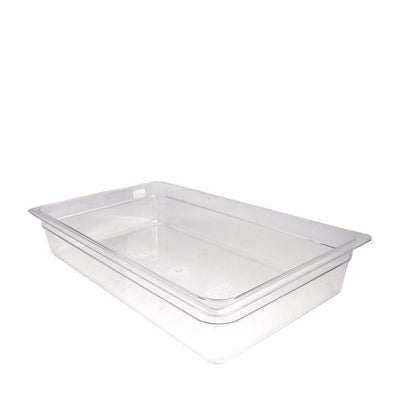 Camwear Food Pan Full-Size Clear 4" each