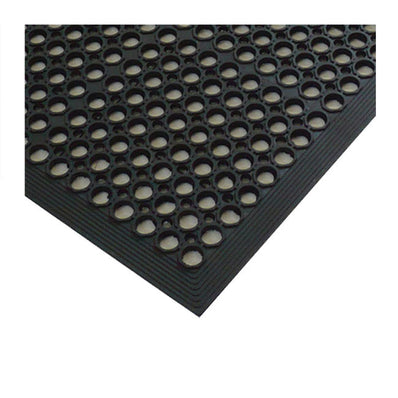 Anti-Fatigue Mat Economy Black Rolled 3' x 5' x 3/8" each