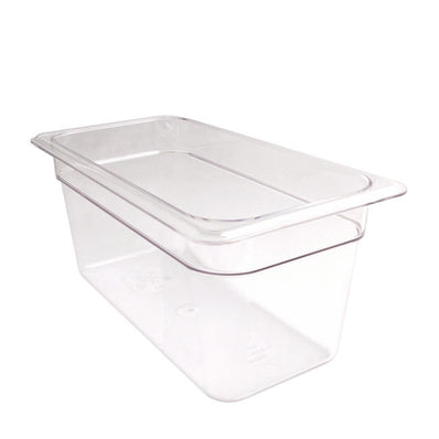 Camwear Food Pan Third Size Clear 6" each