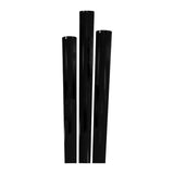 Choice Jumbo Straw Black 7 3/4" 500 ct
