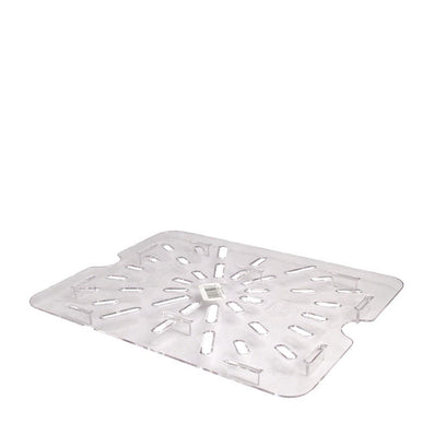 Food Pan Drain Shelf Half-Size Clear each