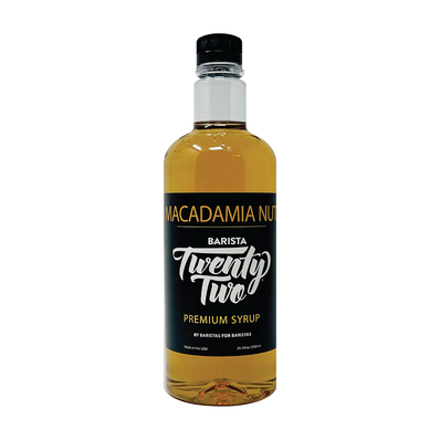 Barista 22 Macadamia Nut Syrup 750 ml