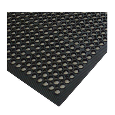 Anti-Fatigue Mat Economy Black 3' x 5' x 3/8" each