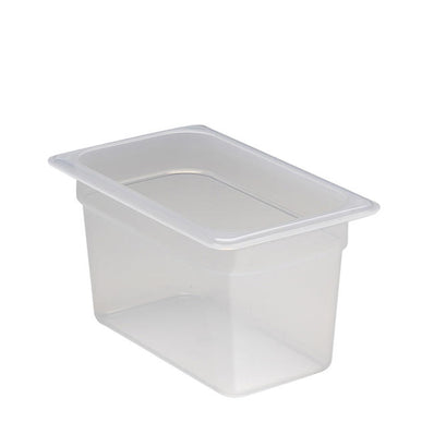 Food Pan Fourth Size Translucent 6" each