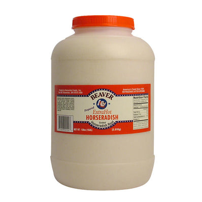 Beaver Extra Hot Horseradish 1 gal
