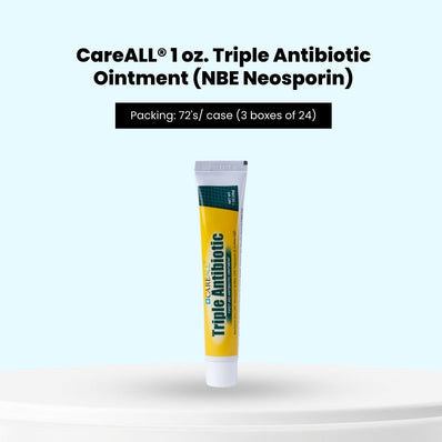 CareALL 1 oz. Triple Antibiotic Ointment (NBE Neosporin)