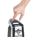 Hamilton Beach Can Opener Smooth Touch® , Easy-Touch Lever, Black/Chrome