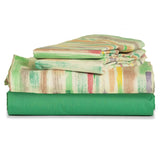 TC-180 FITTED Sheets Economy fabric with  Impression Print size TWIN 60"x80"x9" for Healthcare Beds Thomaston Mills