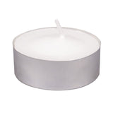Candles Tea Lights Votive fragrance free Aluminum cups Fire Safe table lights Packing 80 units/ Pack X 16 Packs = 1280 units/ Box