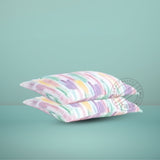 TC-180 PILLOWCASES Economy fabric with  Impression Print size STD. 42"x34" for Healthcare Beds  Thomaston Mills