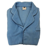 Patient's Pajama Bottom PANT with Elastic Fabric Poly Fleece Color BLUE 