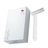 Shaving Razor with Cap White Guest Bathroom Amenity Premium individual Box packing (Count 200's/Pack)