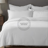 TC-300 FITTED SHEETS Luxury  percale PLAIN WHITE Royal Suite QUEEN size 60 x 80 x 15 Thomaston Mills