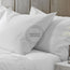 TC-300 PILLOWCASES Luxury percale PLAIN WHITE Royal Suite (cut Sizes for Std/ Queen & King Pillows) Beds Thomaston Mills