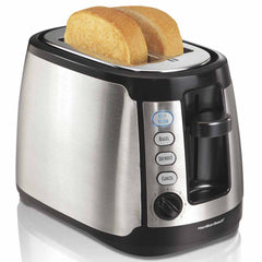 Proctor Silex 2 Slice Toaster White and Chrome