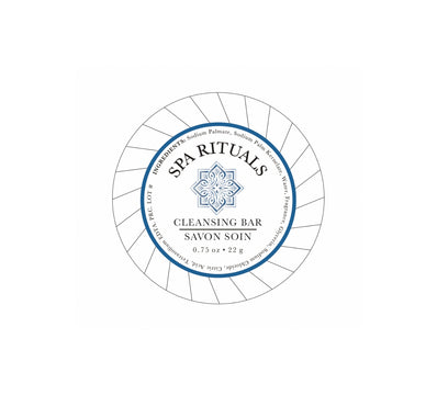 Cleansing Bar Round Fresh 0.7oz Mix of Garden Flowers Herbs and Fruits