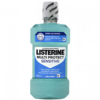 LISTERINE Mouth Wash 500ml Snesitive Mild Mint