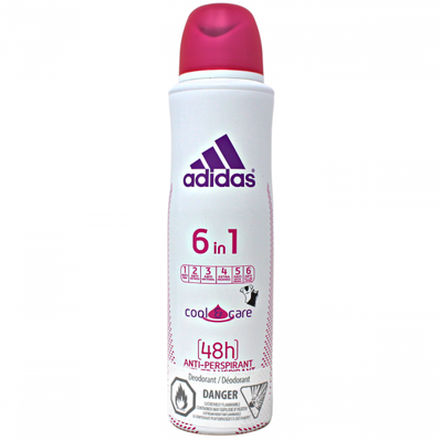 ADIDAS Spray 150 ml Women 6in1 Cool & Care (B)