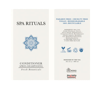 Spa Rituals Conditioner 30 mL Fresh Mix of Garden Flowers Herbs and Fruits