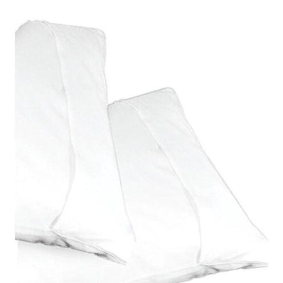 T180 Percale Cotton-Poly Pillow Protector w/7" Flap size 20"x27" STD color White 12/Pack
