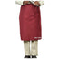 PREM. Apron BISTRO Style 2 Pockets Twill Fabric 7.25oz 65/35 P/C size 36in W X 29in L Multi-Color 6/Pack