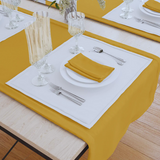 Table Cloth 81"x81" Fabric 7.1 oz.Spun Polyester Custom made "Tradition" color LIGHT