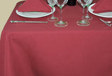 Table Cloth 90"x90" Fabric 6 oz. 100% Polyester Filament Milliken USA "Visa Plus" color DARK