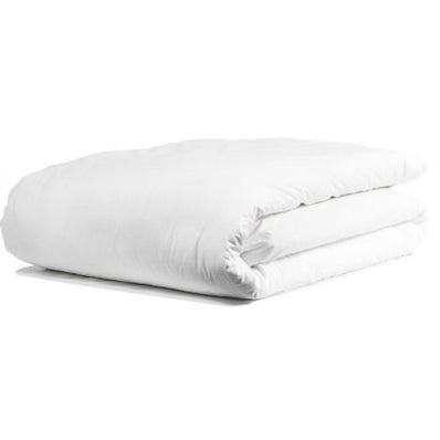 T-300 Sateen Finish Luxury Plain C-P Duvet Cover ZIPPER FULL Size 82"x90" White 2/Pack