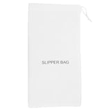 Slipper Bags with Embroidery SLIPPER size 35x25cm Cotton-Poly Packing (Count 12's/Pack)