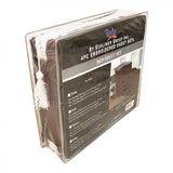 FULL Sheet Set (Flat x1 + Fitted x1 + PC X2) in 1 color Fabric Microfiber Extra Soft 4pc/ Set Count 3